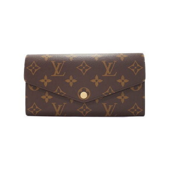 Louis Vuitton Monogram Portefeuille Sarah Bifold Long Wallet - Picture 1 of 5